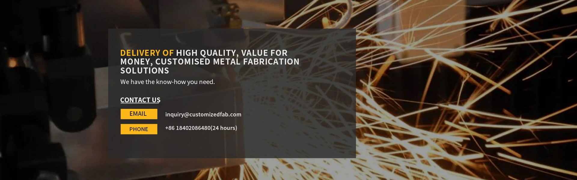 High Quality Custom Metal Fabrication Factory